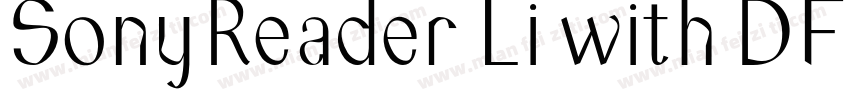 SonyReader Li with DF Combined字体转换
